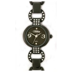 Наручные часы Слава Часы наручные Слава кварцевые 6024093/2035, черный