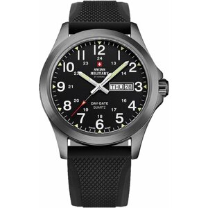 Наручные часы SWISS military BY chrono SMP36040.20, черный