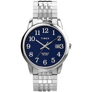 Наручные часы TIMEX Easy Reader TW2V05500, серебряный, синий