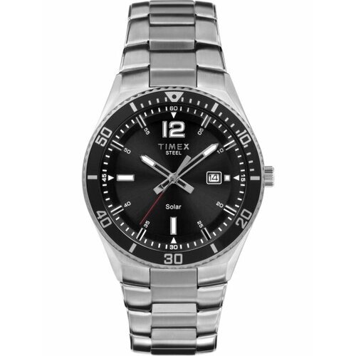Наручные часы TIMEX Наручные часы Timex TW2V53700, черный, серебряный