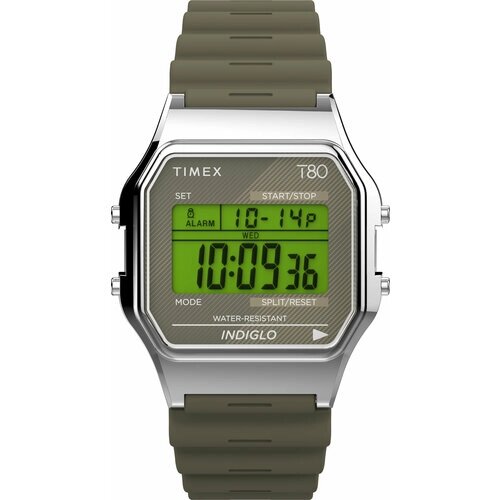 Наручные часы TIMEX унисекс TW2V41100, Кварцевые, 34 мм, серебряный
