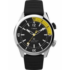 Наручные часы TIMEX Waterbury TW2V73400, черный, серебряный