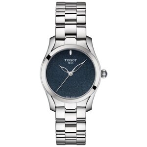 Наручные часы TISSOT T-Lady T112.210.11.041.00, синий, серебряный