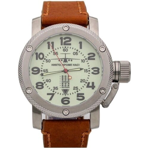 Наручные часы ТРИУМФ Часы наручные ВДВ / ИЛ-76 механические с автоподзаводом (сапфировое стекло) 1001.03, белый