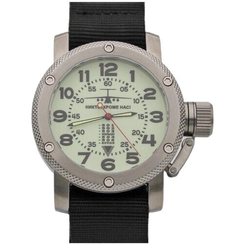 Наручные часы ТРИУМФ Часы наручные ВДВ / ИЛ-76 механические с автоподзаводом (сапфировое стекло) 1001.22, белый