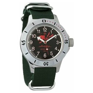 Наручные часы Восток Амфибия Наручные механические часы с автоподзаводом Восток Амфибия 120657 green, зеленый