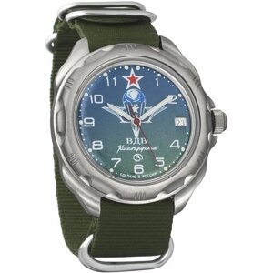 Наручные часы Восток Командирские Мужские Командирские 216818, зеленый