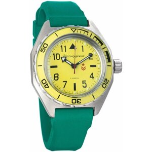 Наручные часы Восток Командирские Мужские наручные часы Восток Командирские 650859, зеленый