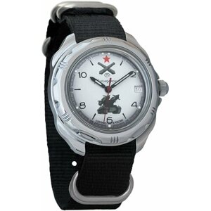 Наручные часы Восток Командирские Наручные механические часы Восток Командирские 211275 black, черный
