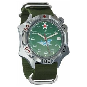 Наручные часы Восток Командирские Наручные механические часы Восток Командирские 536124 green, зеленый