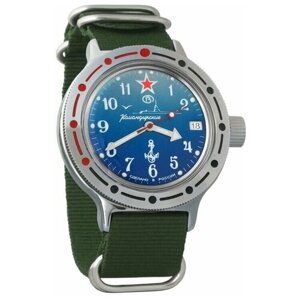 Наручные часы Восток Мужские наручные часы Восток Амфибия 420289, зеленый