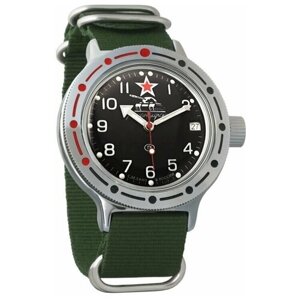 Наручные часы Восток Мужские наручные часы Восток Амфибия 420306, зеленый