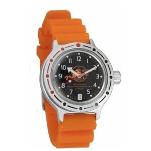 Наручные часы Восток Мужские наручные часы Восток Амфибия 420380, оранжевый
