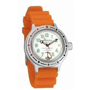 Наручные часы Восток Мужские наручные часы Восток Амфибия 420381, оранжевый