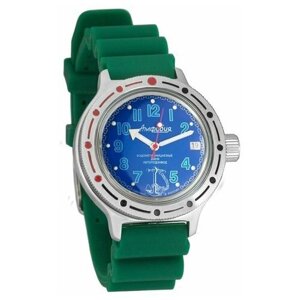 Наручные часы Восток Мужские наручные часы Восток Амфибия 420382, зеленый