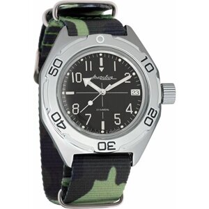 Наручные часы Восток Мужские наручные часы Восток Амфибия 670921, зеленый