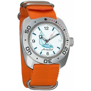 Наручные часы Восток Мужские наручные часы Восток Амфибия 710615, оранжевый
