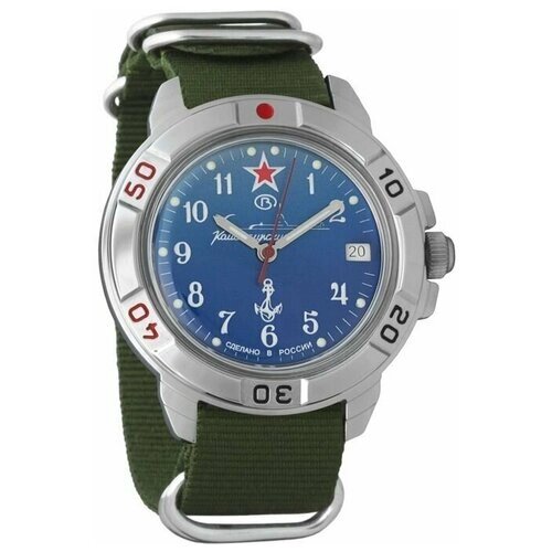Наручные часы Восток Мужские наручные часы Восток Командирские 431289, зеленый