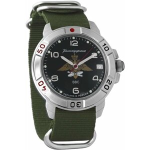 Наручные часы Восток Мужские наручные часы Восток Командирские 431928, зеленый