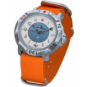 Наручные часы Восток Мужские наручные часы Восток Командирские 811055, оранжевый