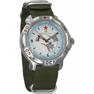 Наручные часы Восток Мужские наручные часы Восток Командирские 811066, зеленый