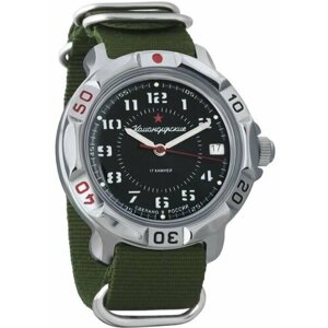 Наручные часы Восток Мужские наручные часы Восток Командирские 811186, зеленый