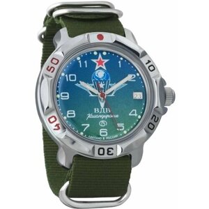Наручные часы Восток Мужские наручные часы Восток Командирские 811818, зеленый