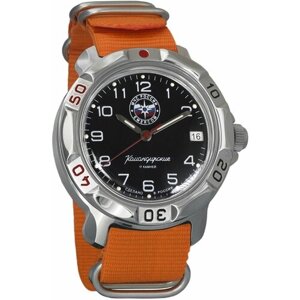 Наручные часы Восток Мужские наручные часы Восток Командирские 811951, оранжевый