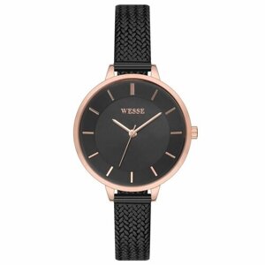 Наручные часы WESSE Часы наручные женские Wesse WWL700906, Кварцевые, 32 мм, розовый