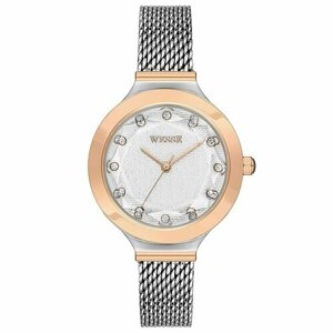 Наручные часы WESSE женские, Кварцевые,33 мм, розовый