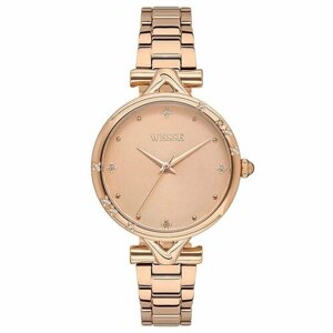 Наручные часы WESSE женские WWL302701, Кварцевые, 34 мм, розовый