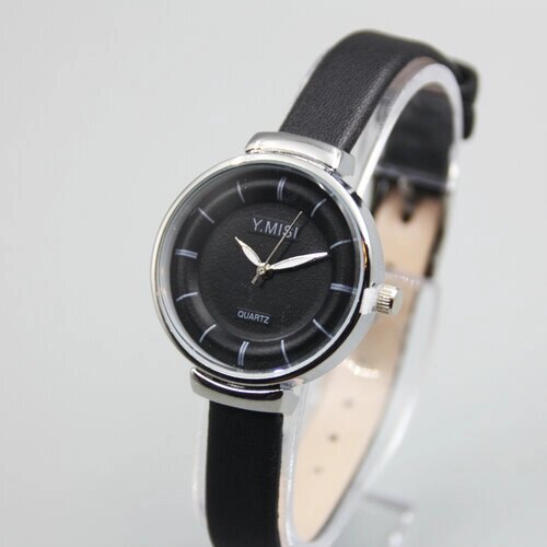 Наручные часы Женские кварцевые наручные часы, в подарок для нее, черный