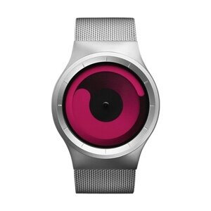 Наручные часы ZIIIRO Mercury Chrome - Magenta, серебряный
