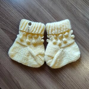 Носки BN размер 6-12 месяцев, желтый