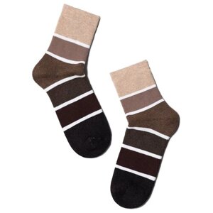 Носки Conte elegant, размер 23, коричневый