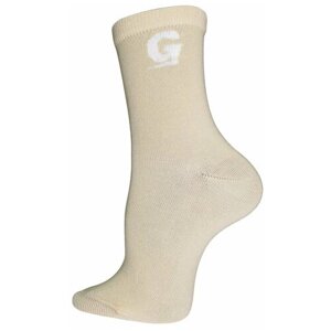 Носки детские GUAHOO G55-2643AL, бежевые, размер 27-30