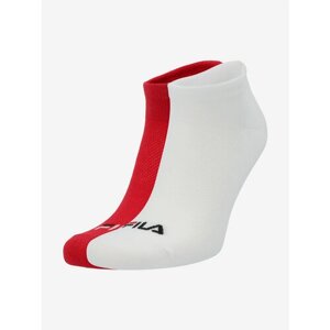 Носки Fila, размер 47, белый/красный