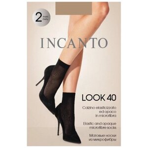 Носки Incanto, 40 den, размер 40, бежевый