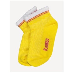 Носки Клякса, размер 10, желтый