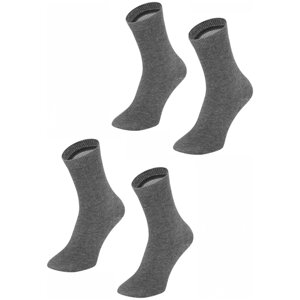 Носки Larma Socks, 2 пары, размер 43-44, серый