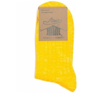 Носки Oh_Lana, размер 43-44, желтый