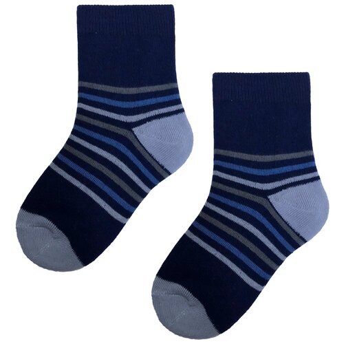 Носки Palama для мальчиков, махровые, размер 14, синий