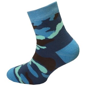 Носки Palama для мальчиков, махровые, размер 20, голубой