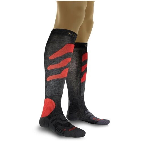 Носки X-Socks, размер 45-47, красный