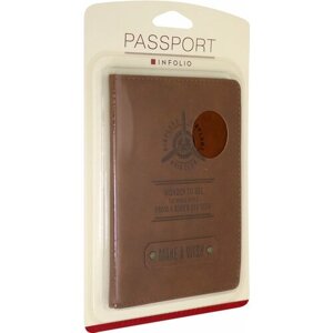 Обложка для паспорта Доминанта, красный