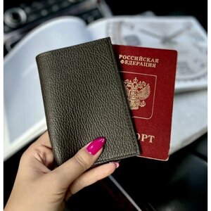 Обложка для паспорта MARIGO, коричневый