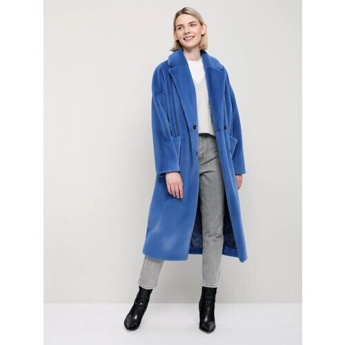 Пальто ALEF, размер 50, синий