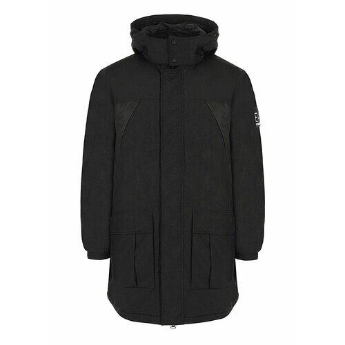 Пальто EA7, размер M, черный