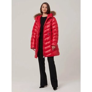 Пальто ELEGANZZA, размер 48, красный