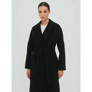 Пальто КАЛЯЕВ, размер 50, черный